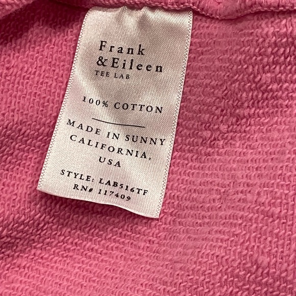 Frank and Eileen Pink Long Sleeve Sweatshirt women’s m - Picture 6 of 9